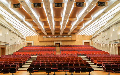 Perfopan Wooden Acoustic Panel Systems Conference Halls and Auditoriums
